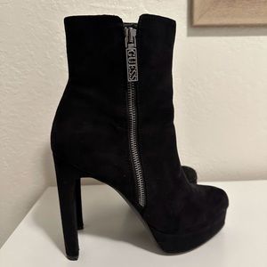 Guess Deja platform high heeled boots 8.5